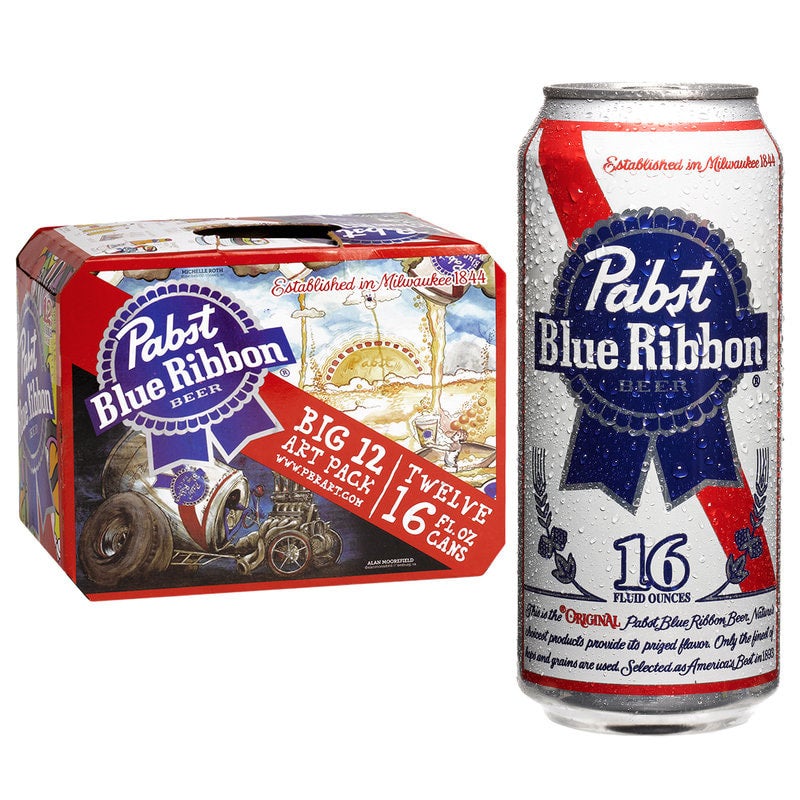 Pabst Blue Ribbon | The Blue & White Bottle Shop