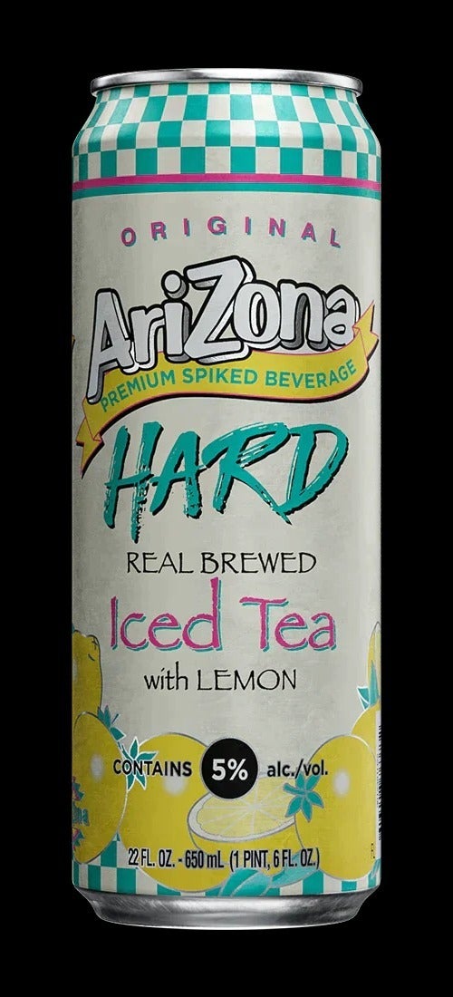White | AriZona & with Hard Tea Shop The Lemon Bottle Blue