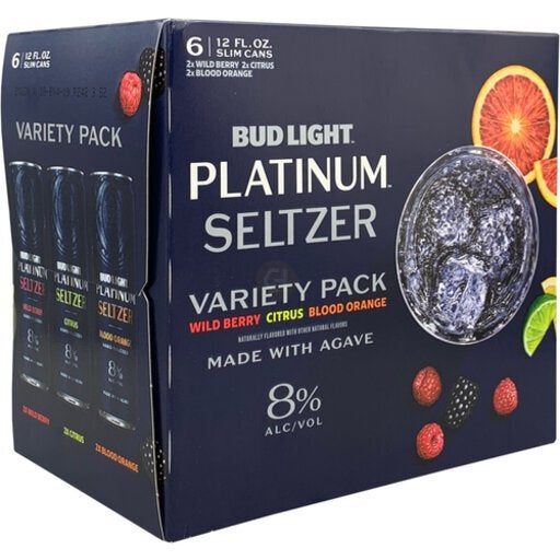 Bud Light Platinum Seltzer Variety | The Blue & White Bottle Shop